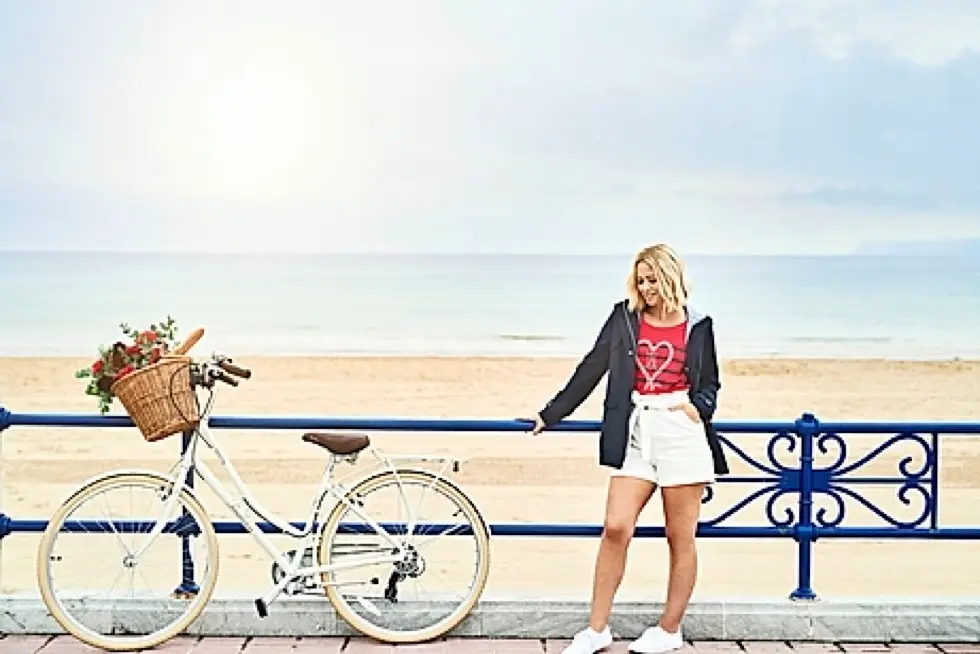 La cantante  Kimberley Walsh.