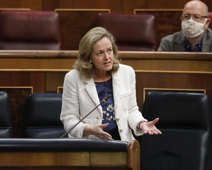 La ministra de Econom&iacute;a, Nadia Calvi&ntilde;o