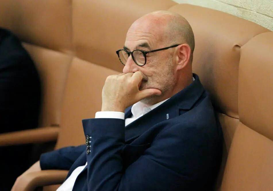 El diputado de Cs Cantabria, F&eacute;lix &Aacute;lvarez durante el debate en el Parlamento de Cantabria.