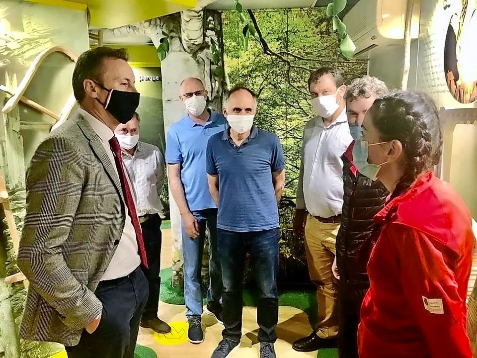 Visita al centro de Interpretaci&oacute;n del Parque Natural de los Collados del As&oacute;n. / ALERTA