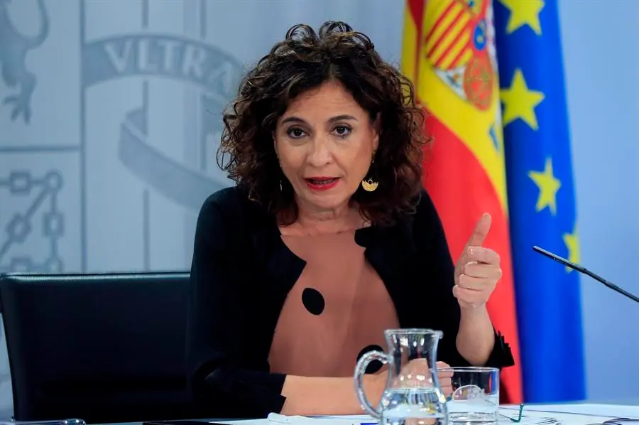 La ministra de Hacienda y portavoz del Gobierno, Mar&iacute;a Jes&uacute;s Montero. EFE/Fernando Alvarado/Archivo