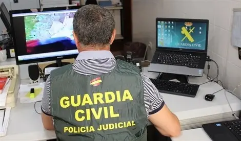 Agente de la Guardia Civil en una foto de archivo