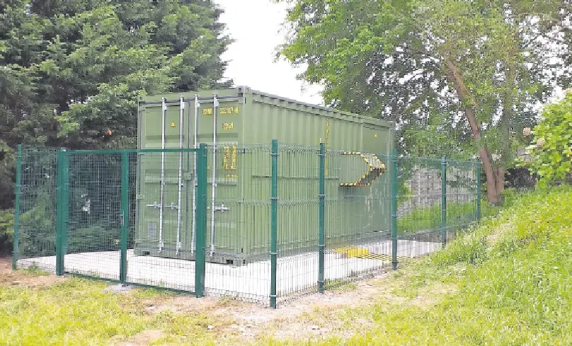 Vista de la instalaci&oacute;n construida por Viesgo. / Alerta