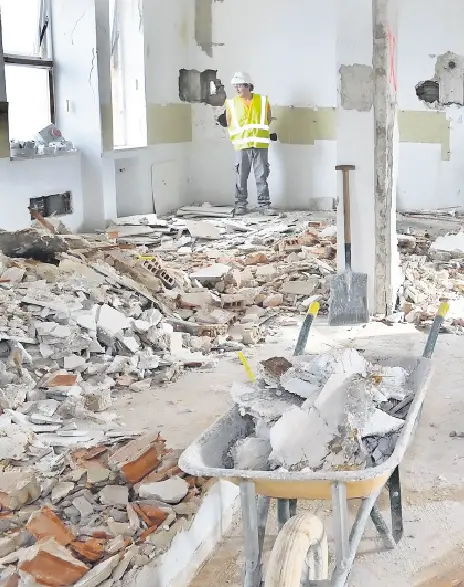 Obras en el antiguo archivo hist&oacute;rico provincial. / Alerta