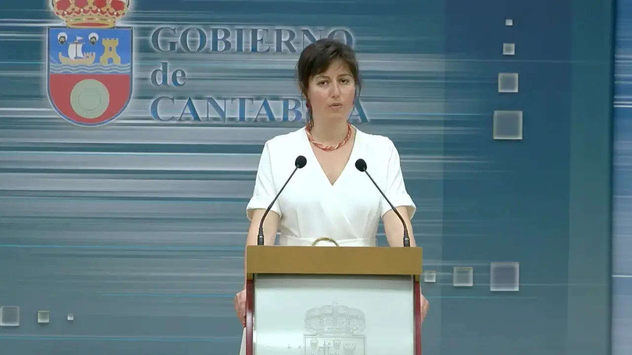 Paloma Navas durante una rueda de prensa. / ARCHIVO / ALERTA