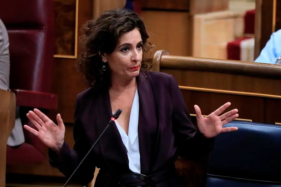 La ministra de Hacienda, Mar&iacute;a Jes&uacute;s Montero. EFE/ Fernando Alvarado/Archivo