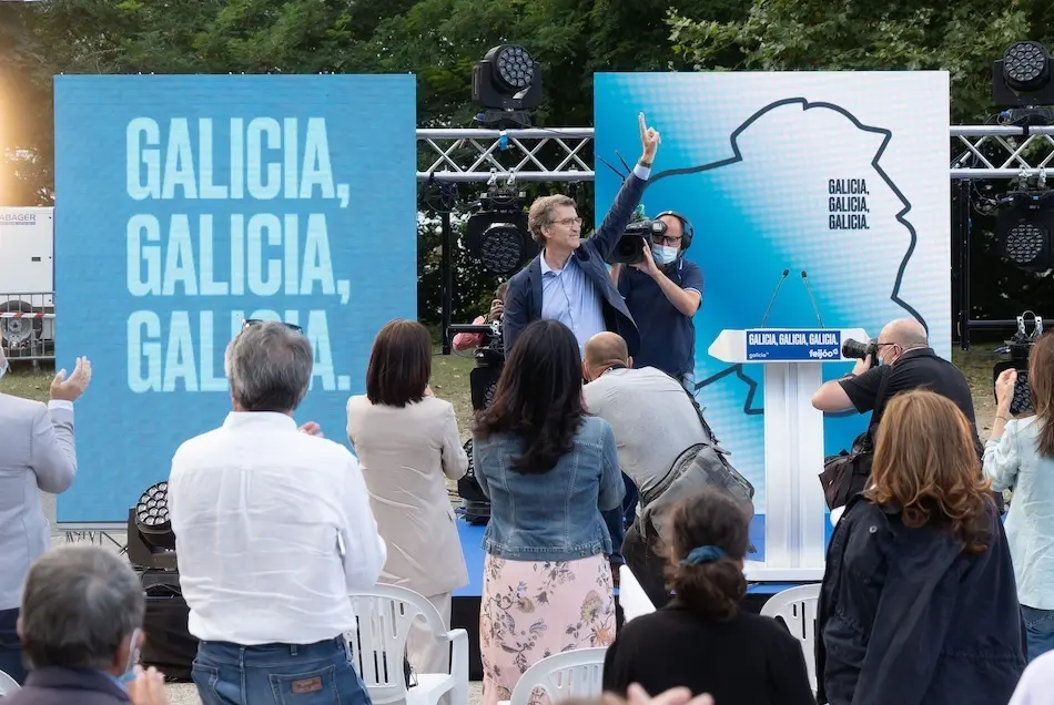 Feij&oacute;o en el mitin de A Coru&ntilde;a en la jornada de cierre de la campa&ntilde;a.

Feij&oacute;o en el mitin de A Coru&ntilde;a en la jornada de cierre de la campa&ntilde;a.


10/7/2020