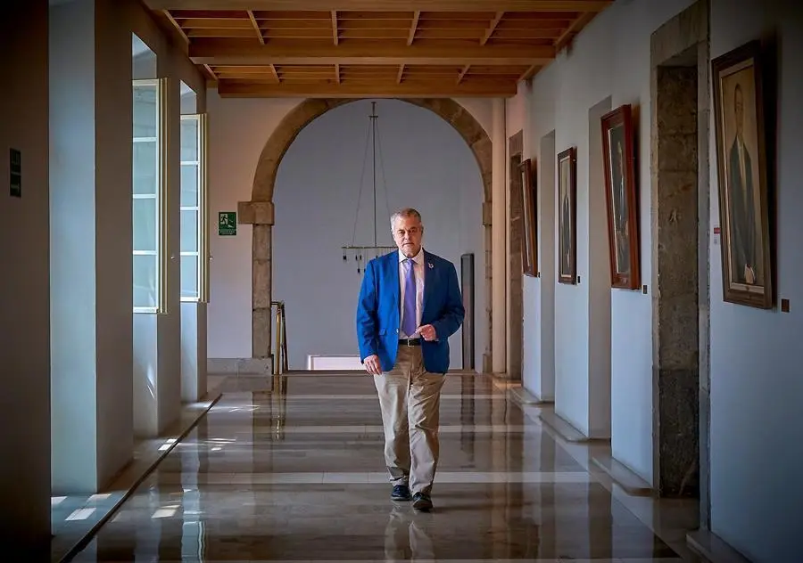 El presidente del Parlamento, Joaqu&iacute;n G&oacute;mez. EFE/ROM&Aacute;N G. AGUILERA
