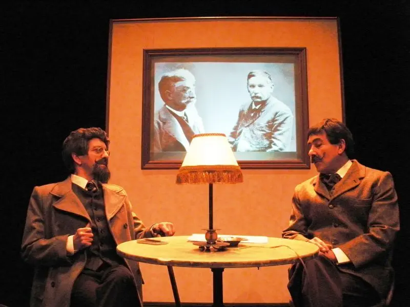Obra "Pereda-Gald&oacute;s: una conversaci&oacute;n".