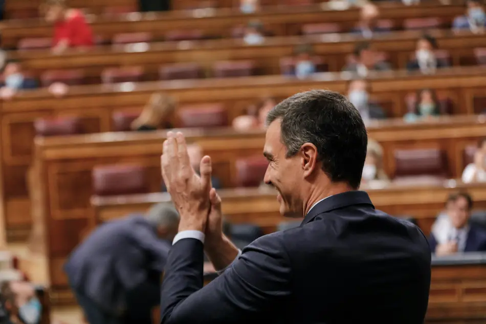 El Presidente del Gobierno en funciones, Pedro S&aacute;nchez,