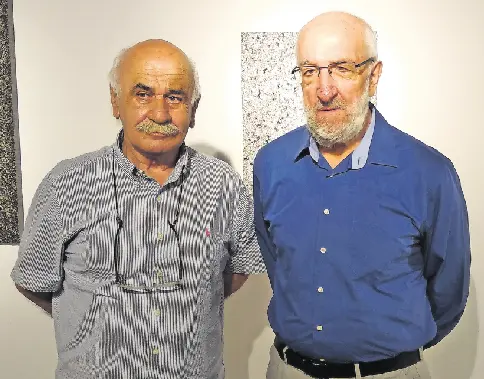 Faustino Cuevas y Jos&eacute; Manuel Puente. / Saja