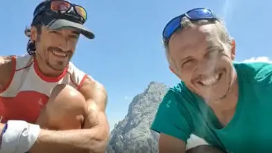 Tito Parra y Juli&aacute;n Morcillo, a por 131 kil&oacute;metros de carrera y escalada por los Picos de Europa.