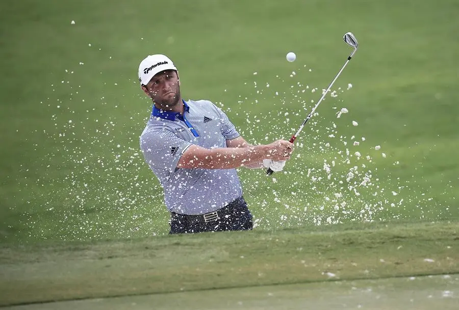 El espa&ntilde;ol Jon Rahm. /  EFE
