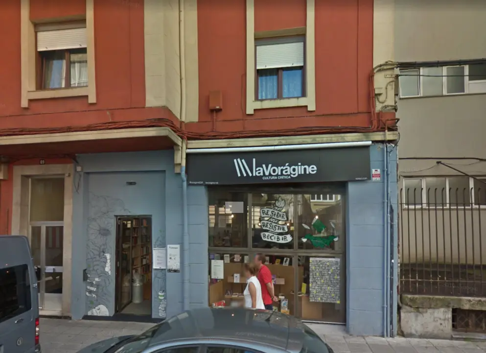 La librer&iacute;a La Vor&aacute;gine.