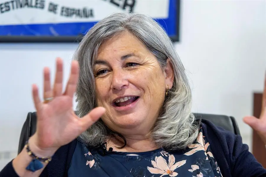 Valentina Granados, quien asegura que, a pesar de las dificultades, en ning&uacute;n momento ha "tirado la toalla". EFE /ROM&Aacute;N G. AGUILERA