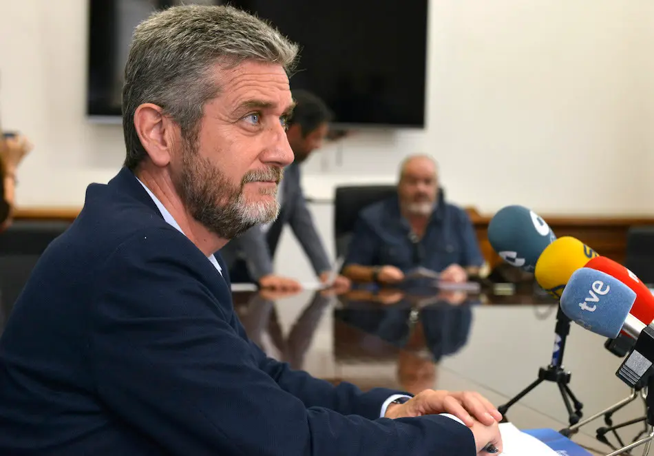 El portavoz del equipo de gobierno, Javier Ceruti.