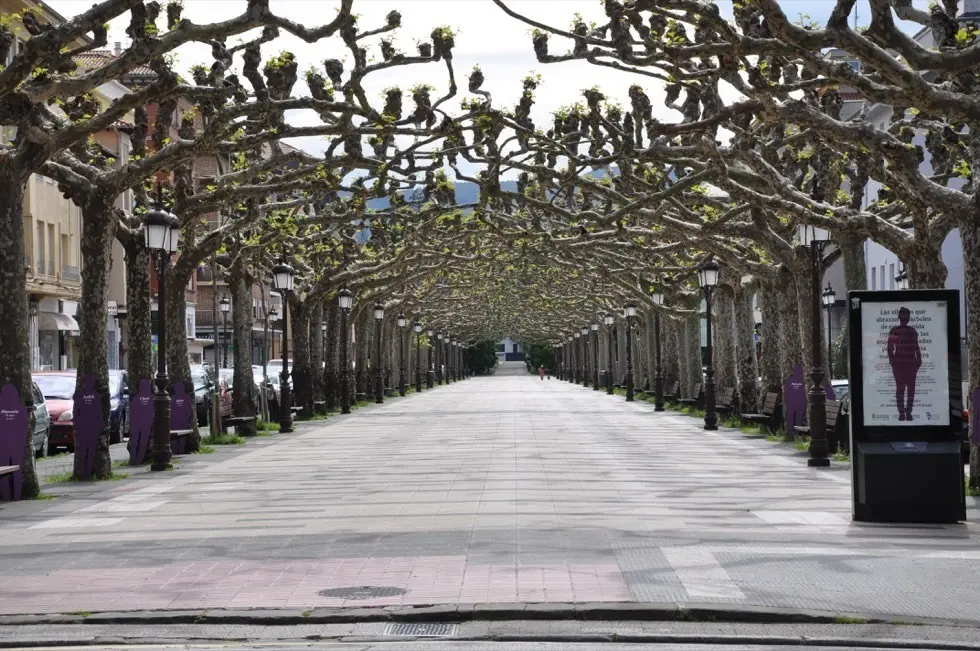 Avenida de Espa&ntilde;a en Torrelavega.