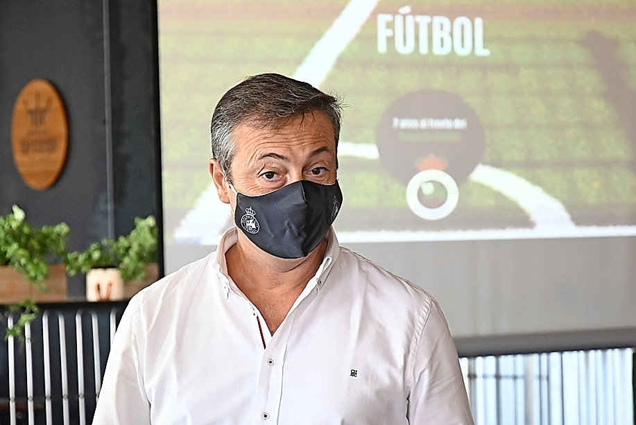 Alfredo P&eacute;rez, presidente del Racing. / Hardy