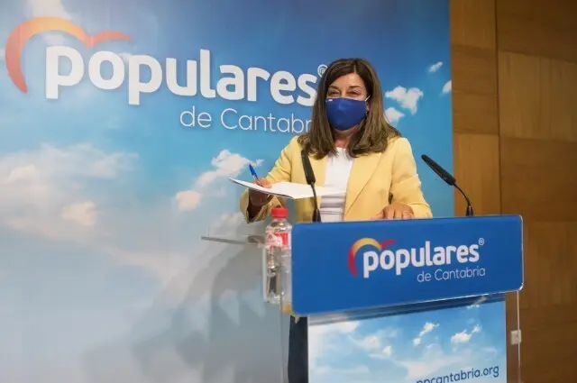 La presidenta del Partido Popular, Mar&iacute;a Jos&eacute; S&aacute;enz de Buruaga.
