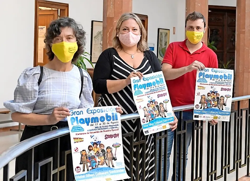 Acto de presentaci&oacute;n de la exposici&oacute;n Playmobil. / AlertA
