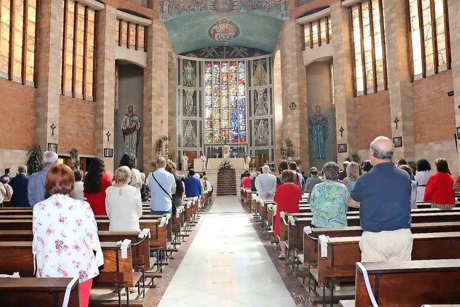 Celebraci&oacute;n ayer s&aacute;bado 15 de agosto, la festividad de la Virgen Grande.