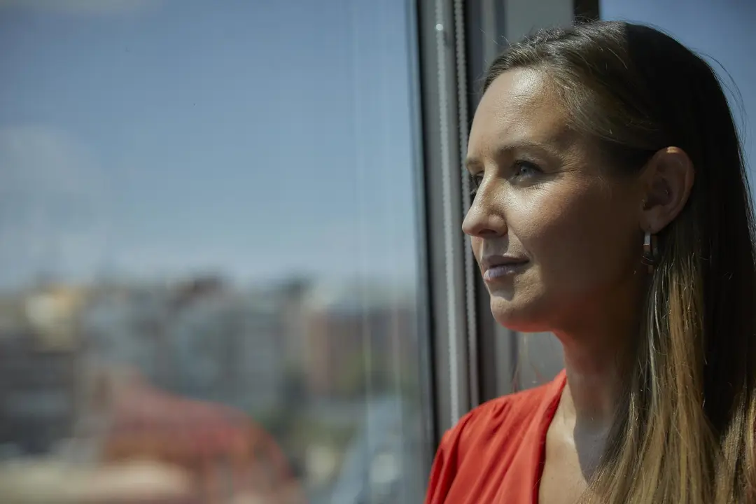 La portavoz de la Ejecutiva nacional de Ciudadanos, Melisa Rodr&iacute;guez, posa tras realizar una entrevista con Europa Press, en Madrid (Espa&ntilde;a) a 13 de agosto de 2020.