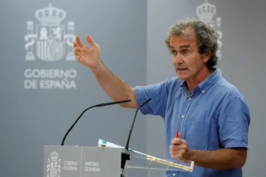 El director del Centro de Coordinaci&oacute;n de Alertas y Emergencias Sanitarias, Fernando Sim&oacute;n. EFE/Juan Carlos Hidalgo/Archivo