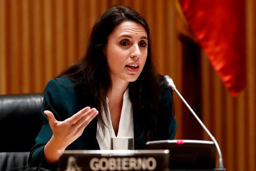La ministra de Igualdad, Irene Montero. EFE/Mariscal/Archivo