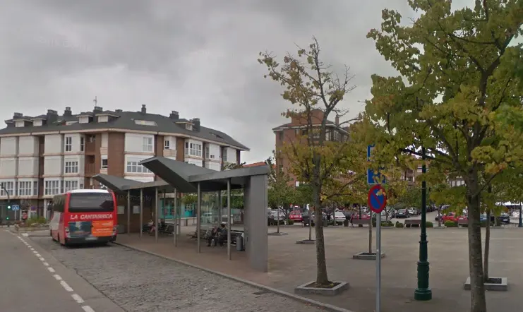 Plaza Viares, Suances. / ALERTA