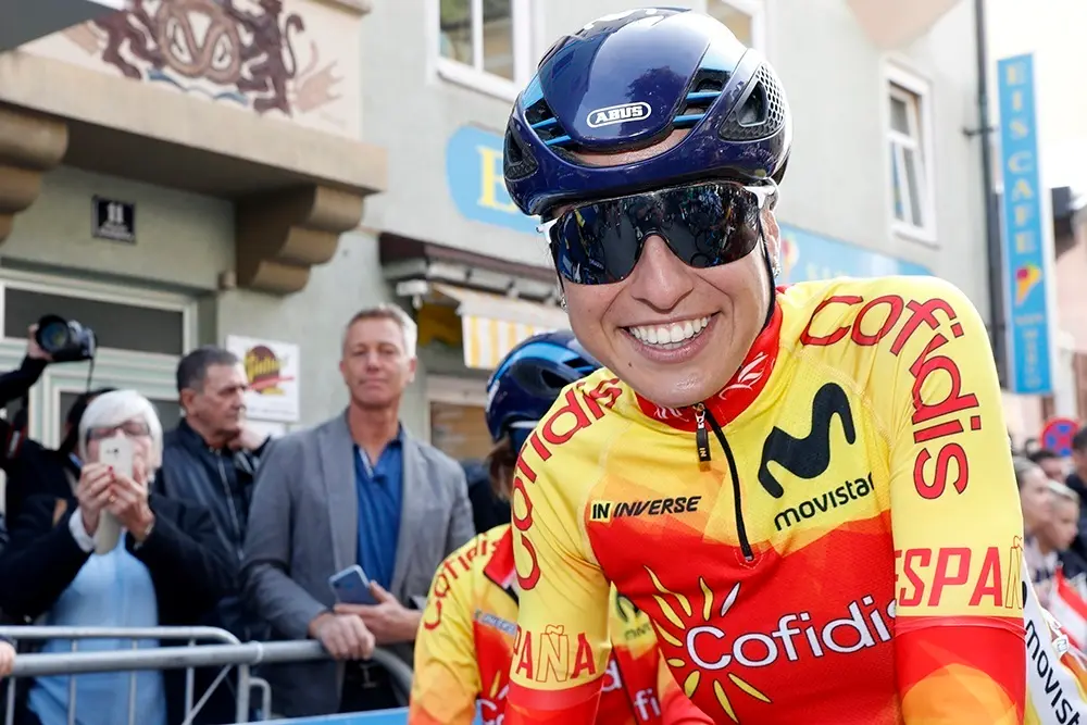 La ciclista espa&ntilde;ola Mavi Garc&iacute;a