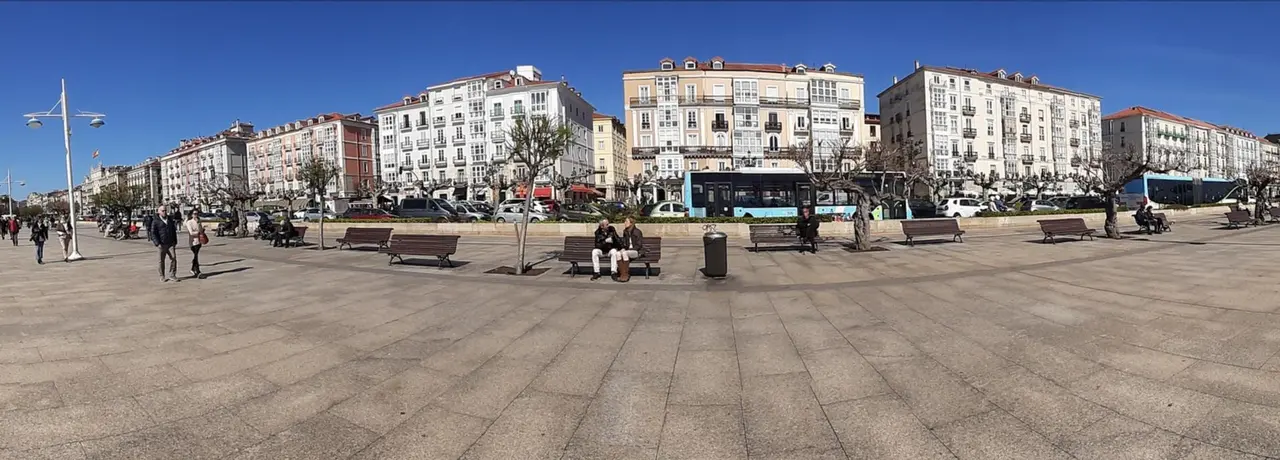 Paseo Pereda de Santander.