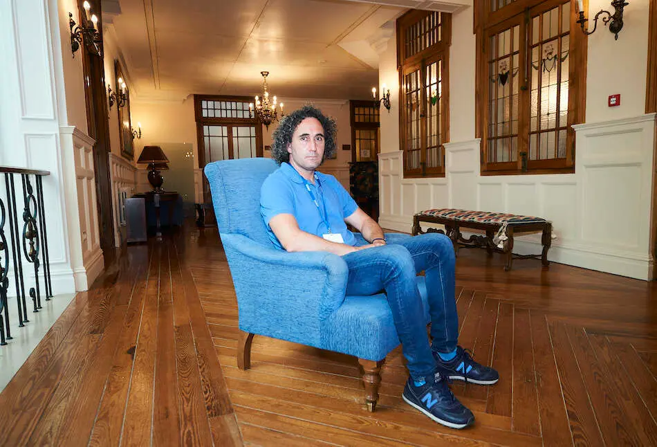 El investigador del grupo de sociolog&iacute;a del cambio clim&aacute;tico y desarrollo sostenible de la Universidad Carlos III Jes&uacute;s Gamero. / Juan Manuel Serrano Arce