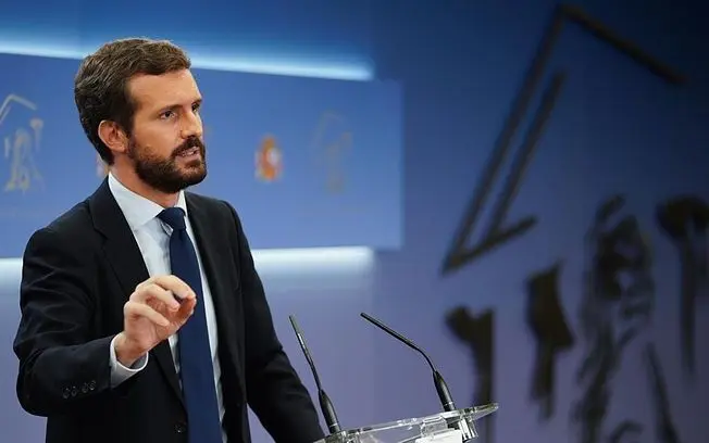 El l&iacute;der del PP, Pablo Casado. / EFE