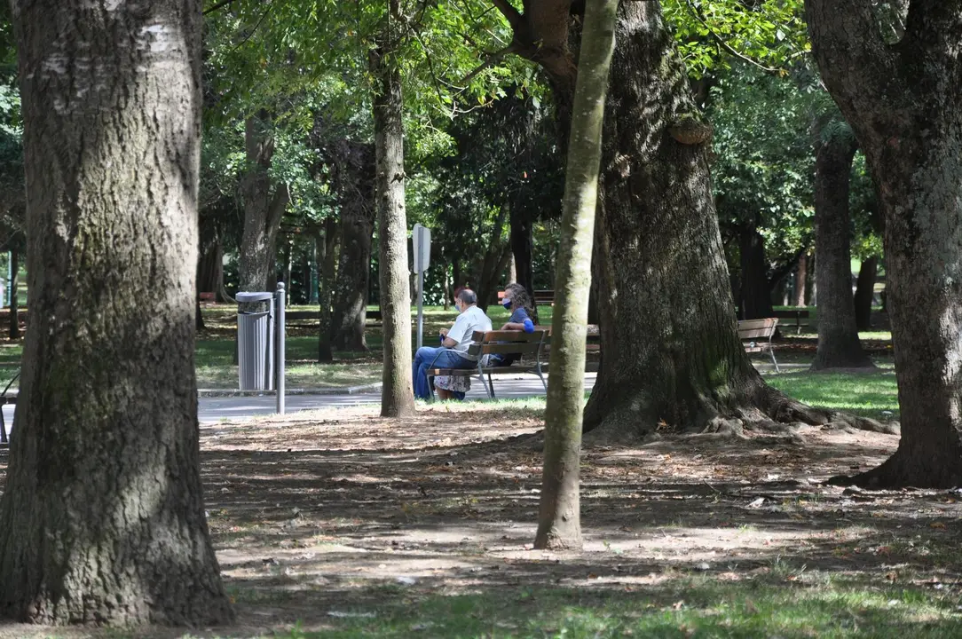 Vista del Parque Manuel Barqu&iacute;n de Torrelavega. / S.D.