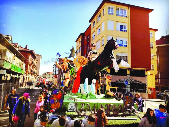 Carroza ganadora del Concurso de San Mateo 2019.