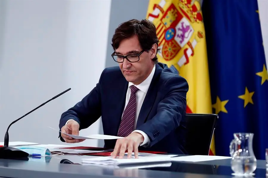 El Ministro de Sanidad Salvador Illa. EFE/Mariscal/Archivo