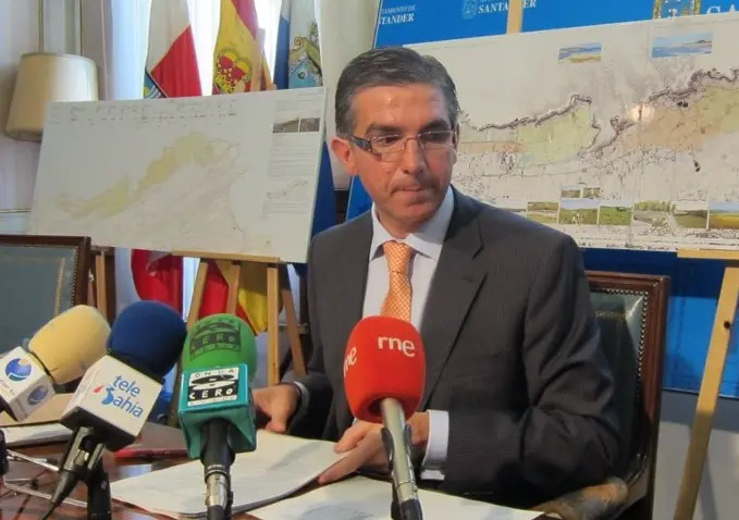 El concejal de Fomento de Santander, C&eacute;sar D&iacute;az.