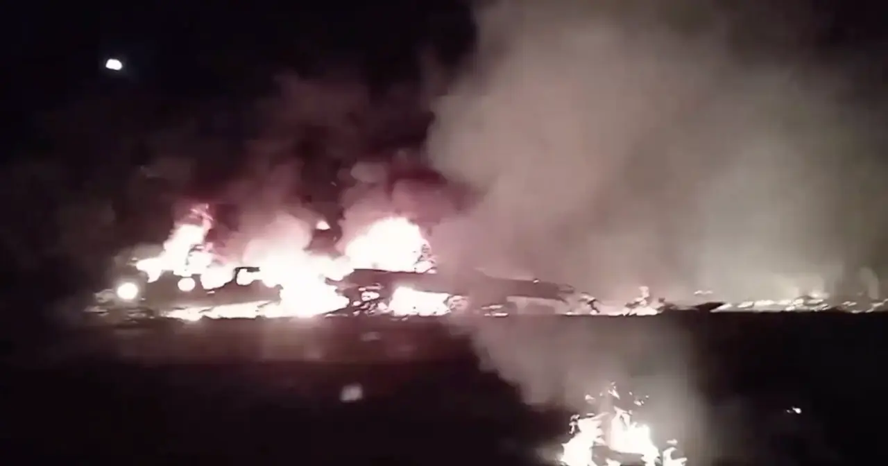 Imagen del avi&oacute;n siniestrado.