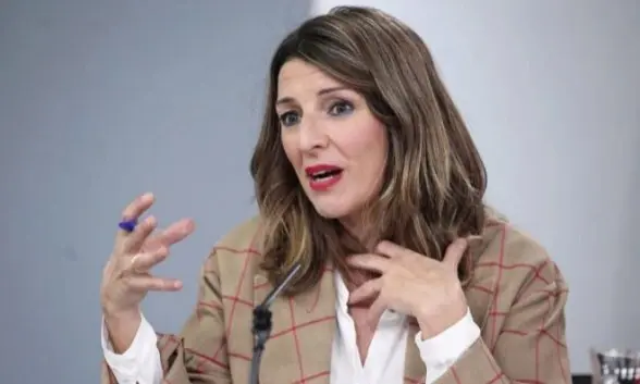 La ministra de Trabajo y Econom&iacute;a Social, Yolanda D&iacute;az.  EFE