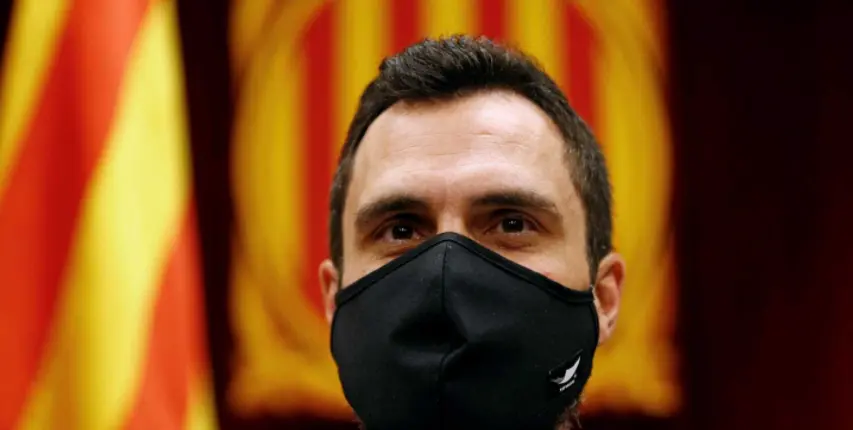 El presidente de la C&aacute;mara catalana, Roger Torrent. / EP