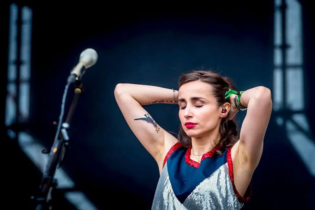 La cantante Zahara.