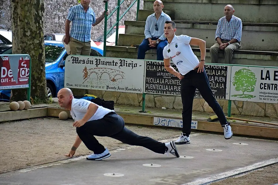 Jes&uacute;s Salm&oacute;n y V&iacute;ctor Gonz&aacute;lez en el campeonato del a&ntilde;o pasado. / Alerta
