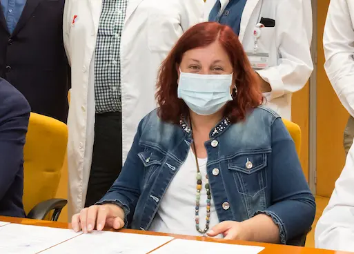 La gerente del Servicio C&aacute;ntabro de Salud (SCS), Celia G&oacute;mez.