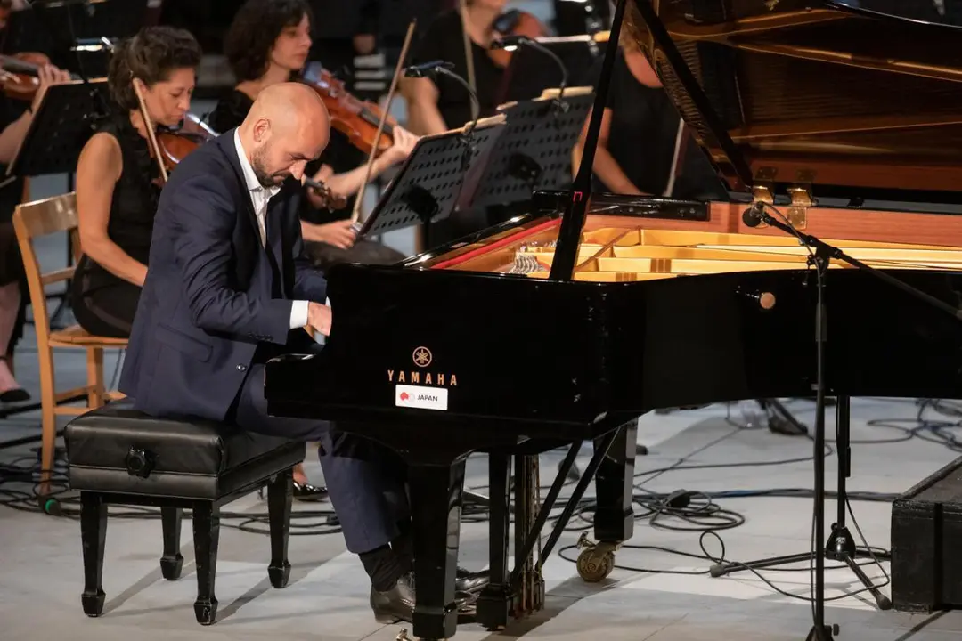 El pianista croata Marijan Djuzel.