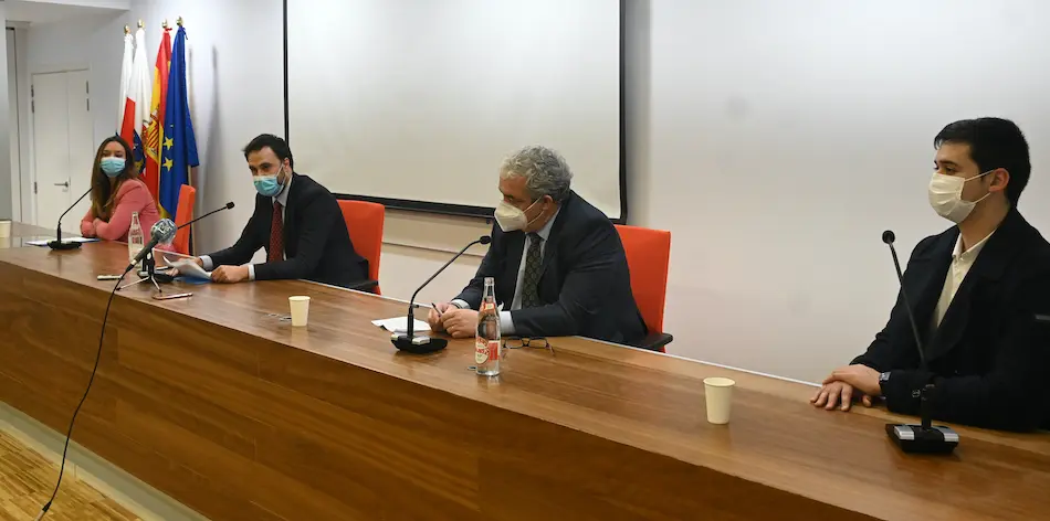 Rueda de prensa del Sindicato m&eacute;dico de Cantabria para anunciar la convocatoria de huelga general de m&eacute;dicos, as&iacute; como el calendario de actos y movilizaciones. / HARDY