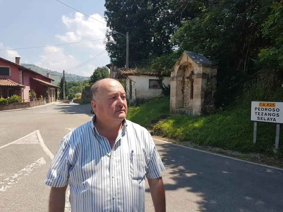 El alcalde de Villacarriedo, &Aacute;ngel Sainz (PRC). / ALERTA
