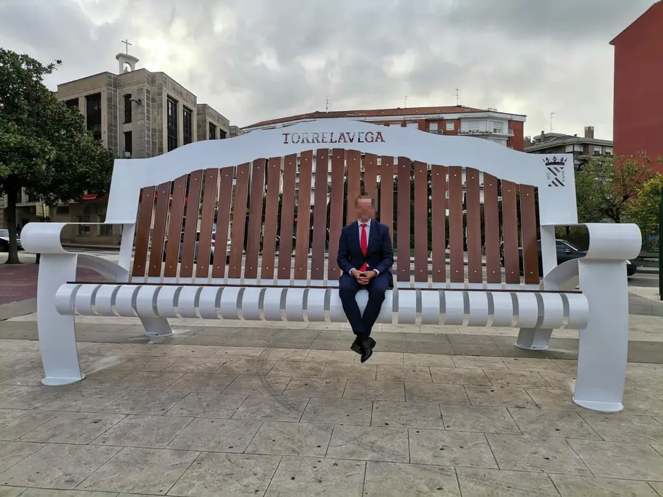 Banco ubicado en la parte superior del Bulevar Luciano Demetrio Herrero.