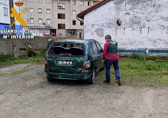 Veh&iacute;culo con el que realizaban los alunizajes. / OPC