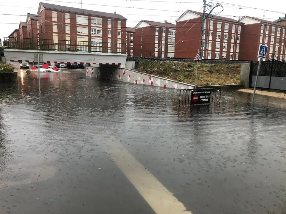 Inundaciones en Reinosa. Archivo