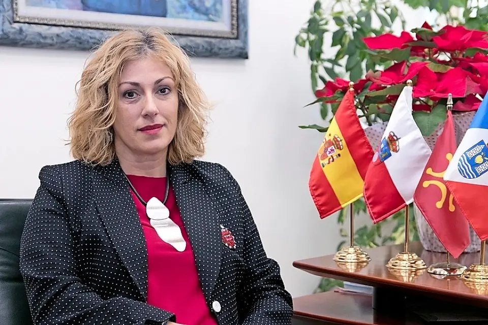 Rosa D&iacute;az, alcaldesa de Polanco. / ALERTA